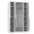 Шкаф 4-х створчатый 67.09 Брандо, МДФ белый (h 248 см)  